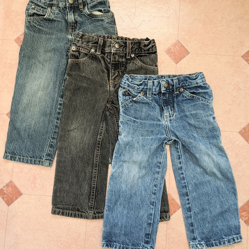 3T Boys Denim Jeans Lot